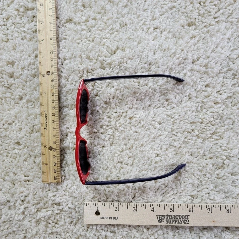 Vintage Pepsi Sunglasses Red Navy Blue Retro Wayfarer Style Promo